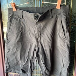 Weatherproof Charcoal Men's Flat Front Shorts